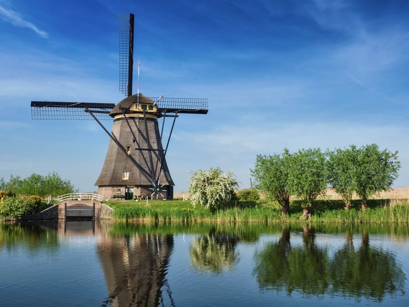 Zur Tulpenblüte und Blumenkorso nach Holland